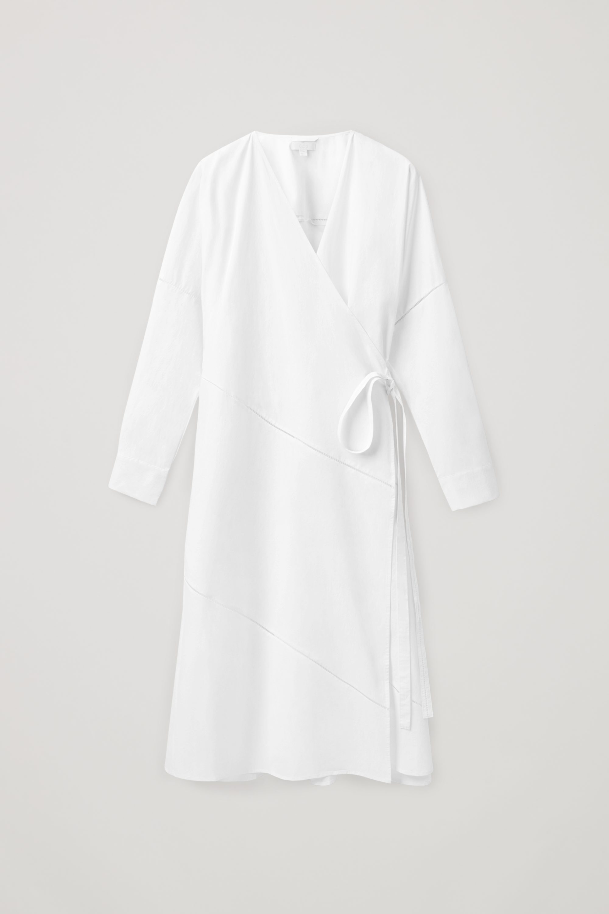 Wrap Dress White White | Afound.com